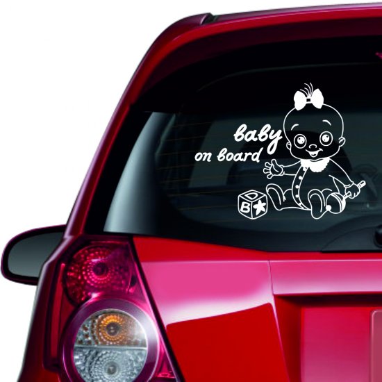 Car sticker - Baby on board 41